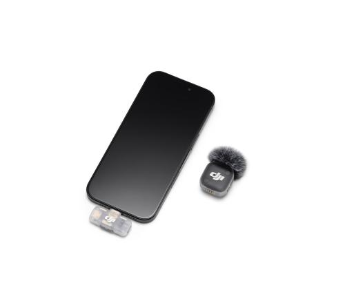 Dji Mic Mini 2, 1TX 1MRX, hall - Juhtmevaba mikrofon