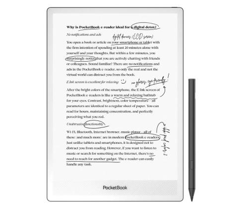 PocketBook InkPad One, 10,3'', must - E-luger