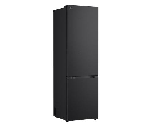 LG, NoFrost, 375 L, kõrgus 203 cm, must roostevaa teras - Külmik