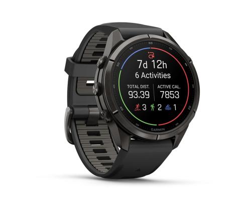 Garmin Fenix 9 Pro, 43 mm, inReach, must titaan, must / hall - Spordikell