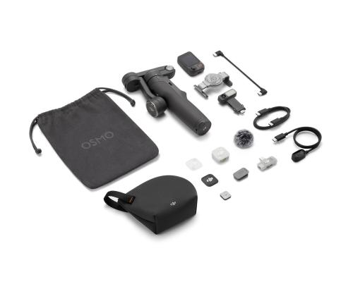 DJI Osmo Mobile 8P Creator Combo, must - Nutitelefoni stabilisaator