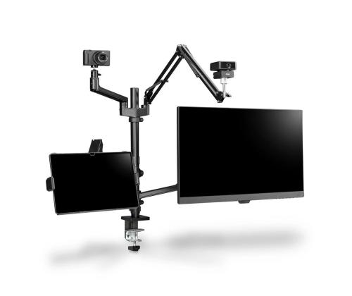 Hama Monitor Holder for Streaming Setup, 13-32'', must - Monitori statiiv
