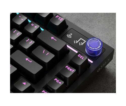 Logitech G316 X 75, tactile, US, must - Klaviatuur