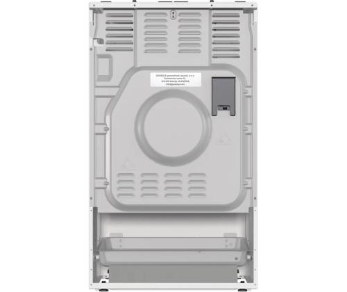 Gorenje, 70 L, laius 50 cm, valge - Gaasipliit elektriahjuga