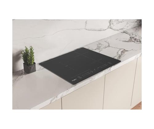 Whirlpool, laius 59 cm, must - Integreeritav induktsioonpliidiplaat