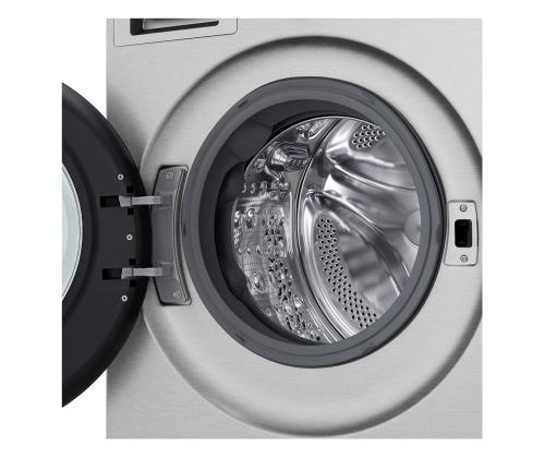 LG, 9 kg, sügavus 47.5 cm, 1200 p/min, hõbedane - Eestlaetav pesumasin