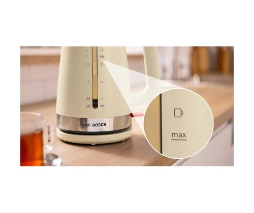 Bosch MyMoment, 2400 W, 1.7 L, beež - Veekeetja