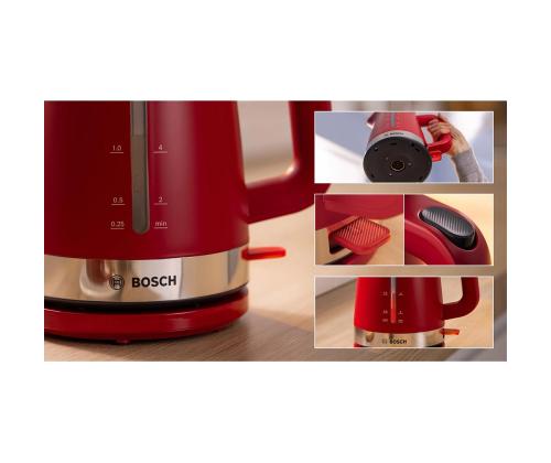 Bosch MyMoment, 2400 W, 1.7 L, punane - Veekeetja