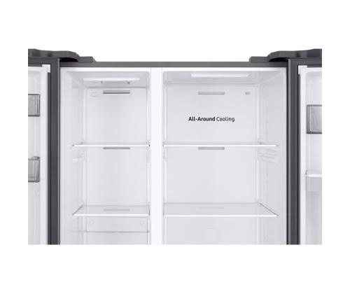 Samsung, NoFrost, 578 L, kõrgus 178 cm, hõbedane - SBS-külmik