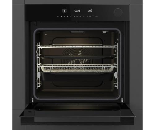 Hisense, 77 L, pürolüütiline puhastus, must - Integreeritav ahi