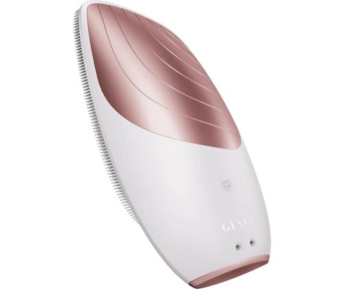 Geske Sonic Thermo Facial Brush, 6-ühes, valge/roosa - Multifunktsionaalne näohooldusseade