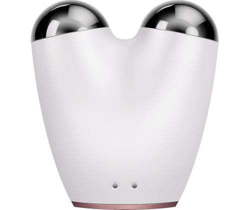 Geske SmartAppGuided, 6-ühes, valge/roosa - Mikrovooluga näo tõstmise seade