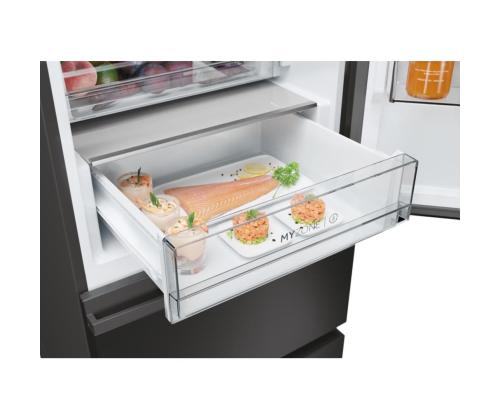 Haier 3D 60 Series 5, Total No Frost, 360 L, kõrgus 185 cm, must - Külmik