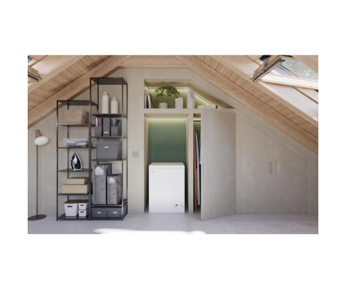 Candy Artico, 137 L, kõrgus 85 cm, valge - Sügavkülmkirst