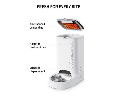 Petkit Fresh Element Solo, valge -  Automaatne lemmikloomasöötja