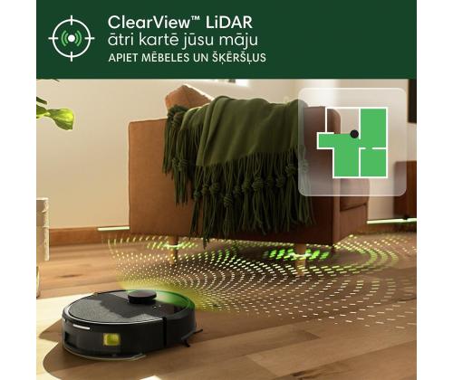 IRobot Roomba® 105 Combo+, märg- ja kuivpuhastus, must - Robottolmuimeja