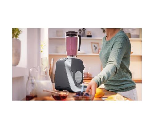 Bosch MUM5, Seeria 4, 1000 W, hõbedane - Köögikombain