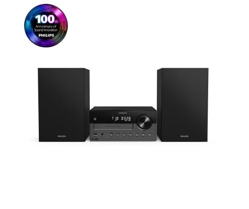 Philips TAM4505M2 Micro Music System, 2.0, must - Muusikakeskus