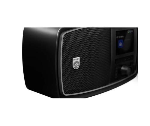 Philips Century, must - Kaasaskantav raadio