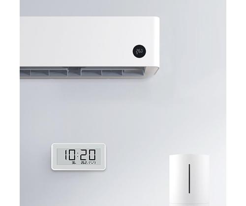 Xiaomi Mi Temperature and Humidity Monitor Clock, valge - Temperatuuri ja niiskusmonitor kellaga
