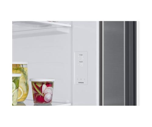 Samsung, NoFrost, 578 L, kõrgus 178 cm, hõbedane - SBS-külmik