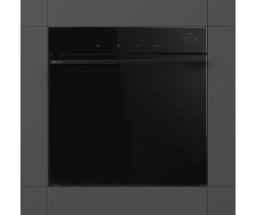 Hisense, 77 L, pürolüütiline puhastus, must - Integreeritav ahi