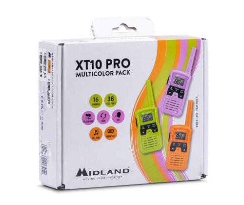 Midland XT10 Pro Multicolor, 3tk - Raadiosaatjad