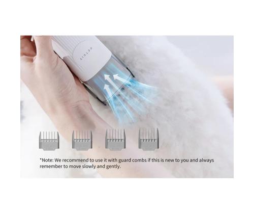 Petkit FurWaker 5-ühes (AirClipper), vaakumfunktsioon, valge/hall - Lemmikloomade hoolduskomplekt