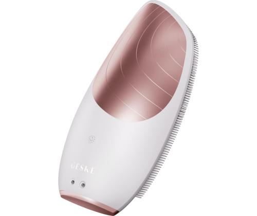 Geske Sonic Thermo Facial Brush, 6-ühes, valge/roosa - Multifunktsionaalne näohooldusseade