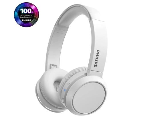 Philips TAH-4205, valge - Kõrvapealsed juhtmevabad kõrvaklapid