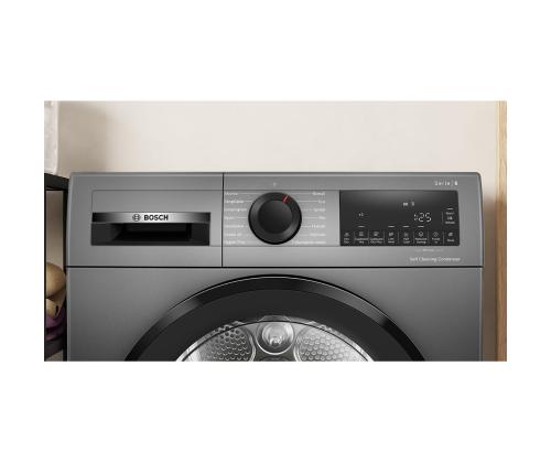 Bosch, Seeria 6, 9 kg, sügavus 61.3 cm, hall - Pesukuivati