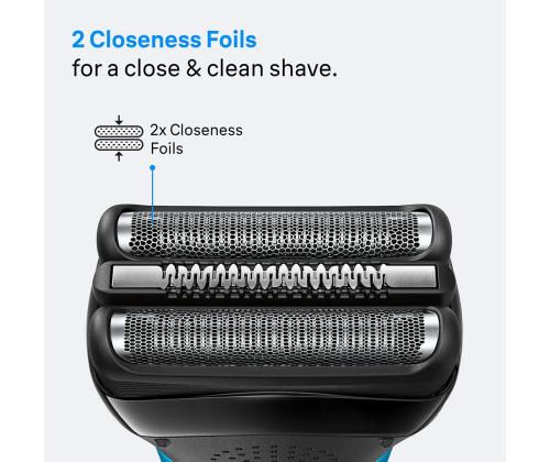 Braun Series 3, must - Pardel
