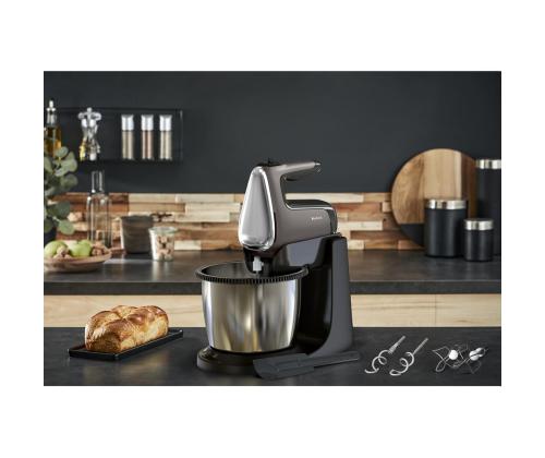 Tefal Powermix Silence, 850 W, tumehall - Käsimikser kausiga