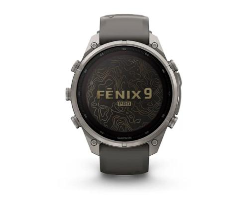 Garmin Fenix 9 Pro Solar, 47 mm, inReach, titaan, hall - Spordikell