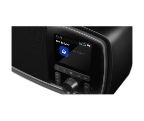 Philips Century, must - Kaasaskantav raadio