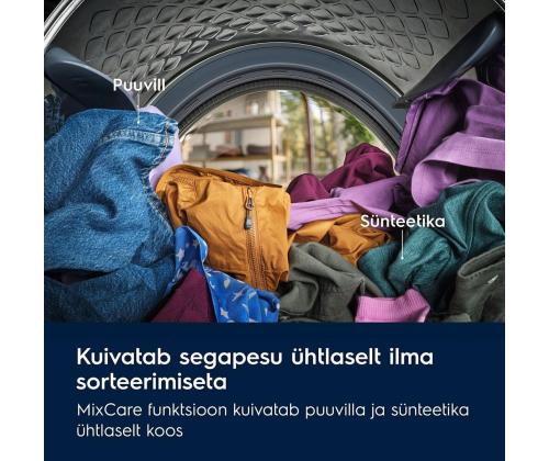 Electrolux 600 Seeria GentleCare, 9 kg, sügavus 63.8 cm - Pesukuivati