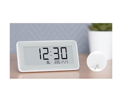 Xiaomi Mi Temperature and Humidity Monitor Clock, valge - Temperatuuri ja niiskusmonitor kellaga