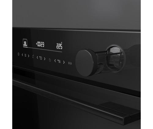 Hisense, 77 L, pürolüütiline puhastus, must - Integreeritav ahi