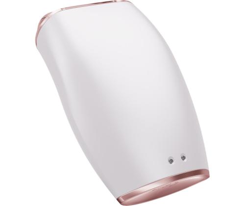 Geske SmartAppGuided, 7-ühes, valge/roosa - Elektriline pimsskiviga rullik