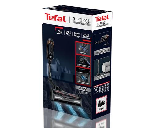 Tefal X-Force Flex 15.60 Aqua, must/kuldne - Juhtmevaba varstolmuimeja