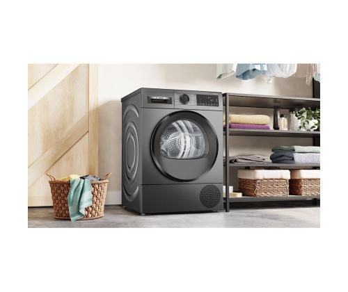 Bosch, Seeria 6, 9 kg, sügavus 61.3 cm, hall - Pesukuivati