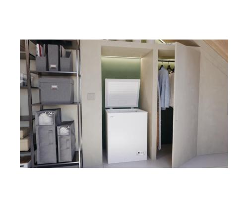 Candy Artico, 137 L, kõrgus 85 cm, valge - Sügavkülmkirst