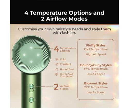 Dreame Hair Glory Master, roheline - Föön