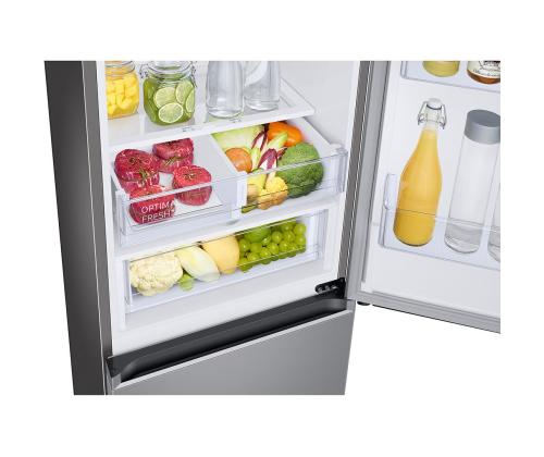 Samsung, Humidity Fresh +, NoFrost, 344 L, kõrgus 186 cm, roostevaba teras - Külmik
