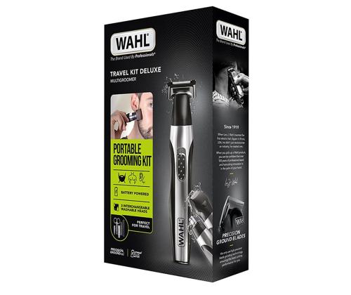 Wahl Travel Kit Delux, must/hall - Trimmeri komplekt