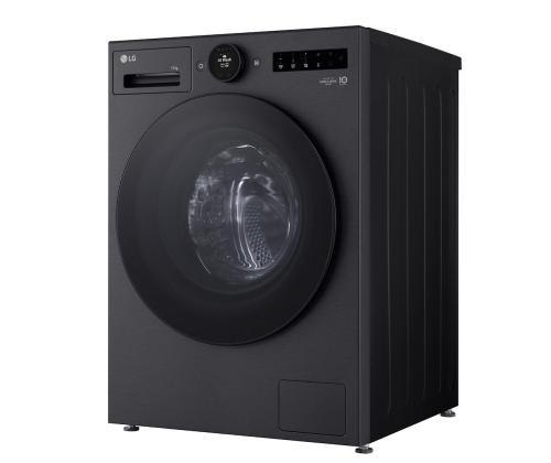LG TurboWash 360˚, 11 kg, sügavus 55 cm, 1400 p/min, mattmust - Eestlaetav pesumasin
