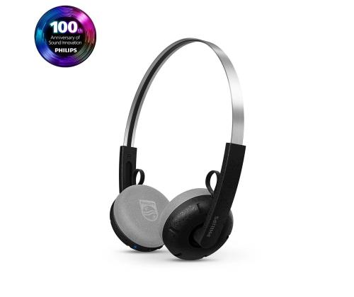 Philips Ringo TAH2000, must - Juhtmevabad kõrvaklapid