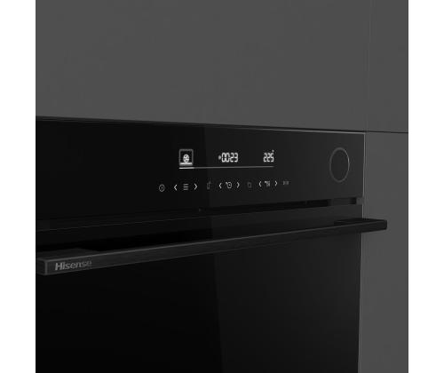 Hisense, 77 L, pürolüütiline puhastus, must - Integreeritav ahi