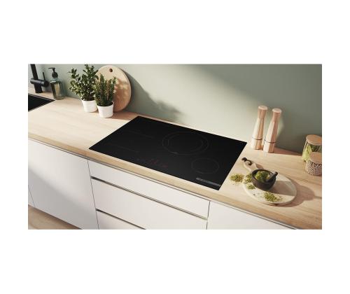 Bosch, Seeria 6, raamita, laius 80.2 cm, must - Integreeritav induktsioonpliidiplaat