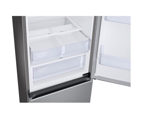 Samsung, Humidity Fresh +, NoFrost, 344 L, kõrgus 186 cm, roostevaba teras - Külmik